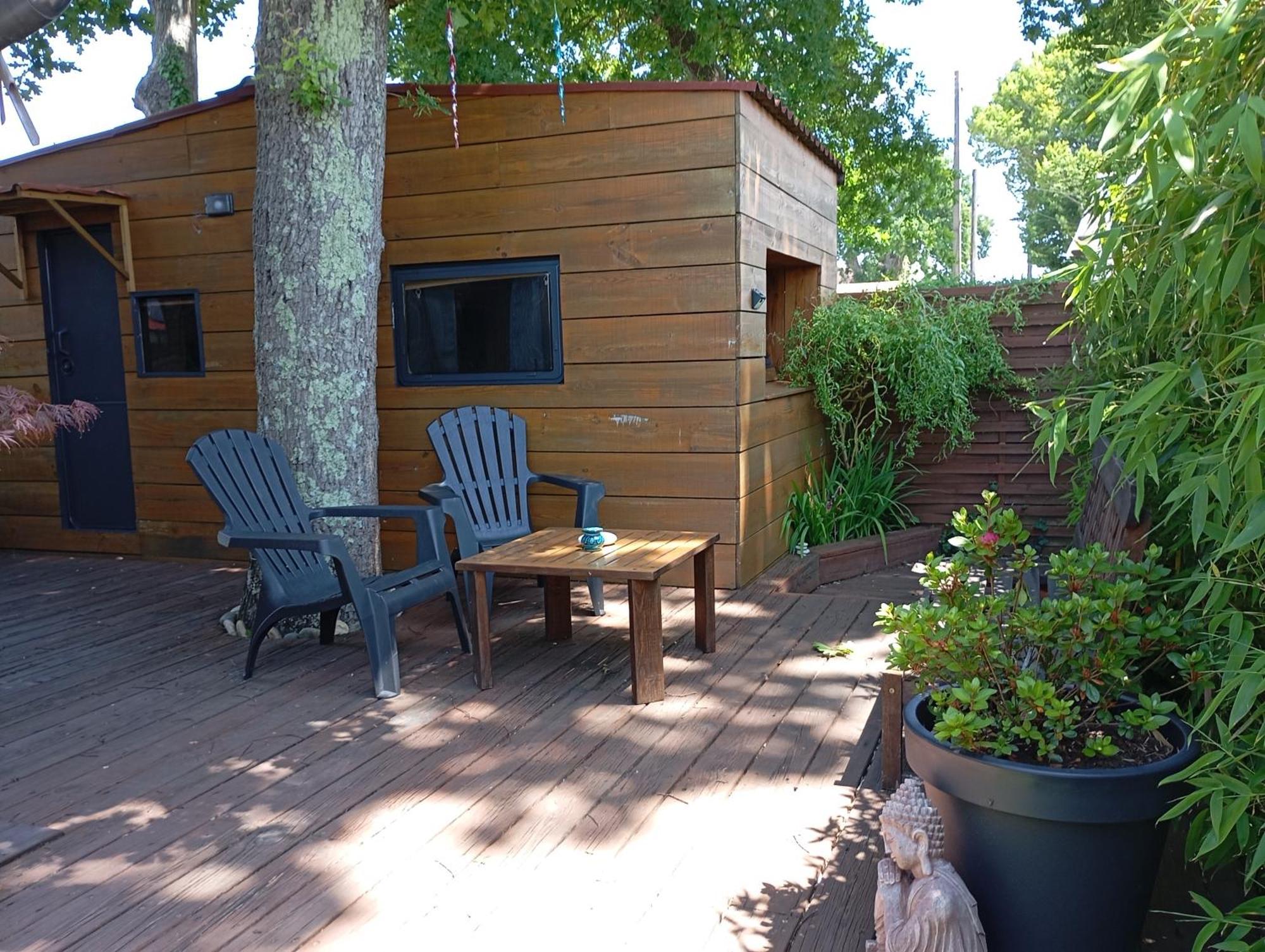 Ferienwohnung Tiny House Plein Centre Hourtin Exterior foto